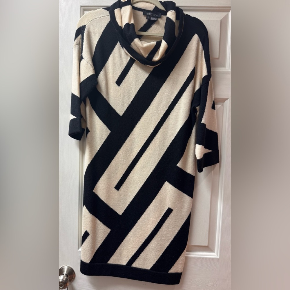 Etcetera trunk show 100% merino wool dress